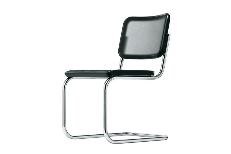 S 32 N Tubular steel classic cantilever chair Thonet